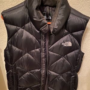 the north face puffer vest